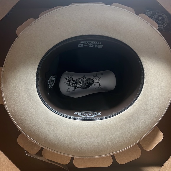 Greeley Hat Works and Drunk Hare Co.  A classic Western Fedora, - Picture 4 of 4